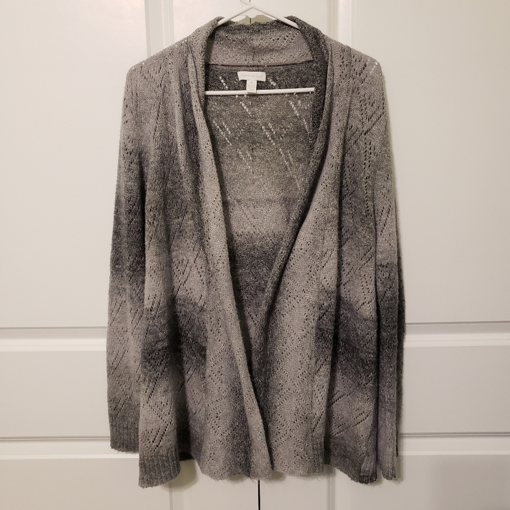 Charter Club Extra Large (XL) Open Front Long Sleeved Cardigan